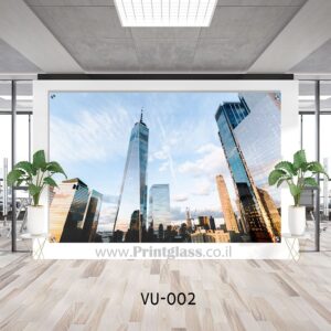 תמונת זכוכית למשרד