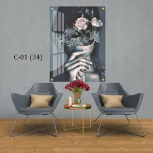 תמונת זכוכית לחדר שינה