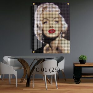 תמונת זכוכית של מרלין מונרו