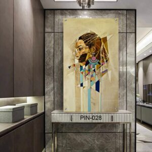 תמונת זכוכית לסלון - pin-028