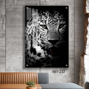 הדפסה על זכוכית - הנמר