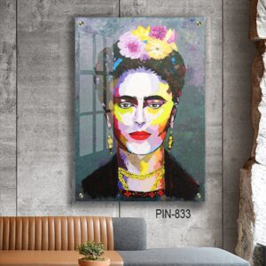 הדפסה על זכוכית - פרידה קאלו ארט