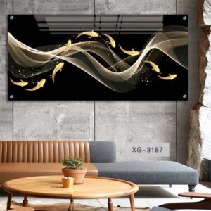 תמונה של דגים זהב שחור