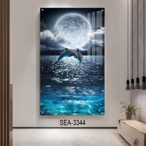 תמונה של דולפינים לחדר שינה