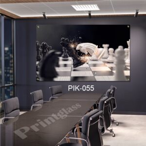 תמונת זכוכית למשרד או לחדר שינה של חיילי שח מט