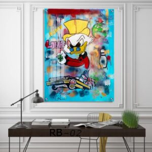 תמונה מגניבה פופ ארט דיסני לחדר שינה