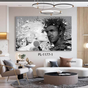 תמונה למשרד של זוג שחור לבן