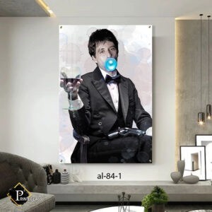 תמונה לחדר השינה טוני מונטנה טוקסידו ומסטיק