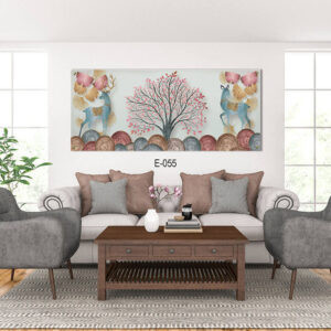 תמונת זכוכית לסלון - E-055