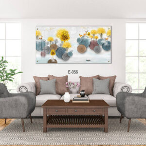 תמונת זכוכית לסלון - E-056