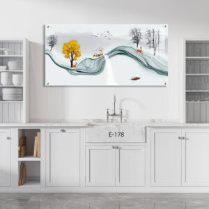 תמונת זכוכית למטבח - E-178