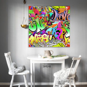 תמונת זכוכית לפינת אוכל- SHU-6