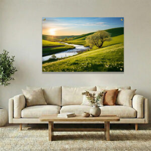 תמונת זכוכית לסלון - AU-175