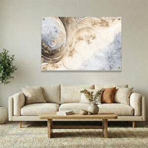 תמונת זכוכית לסלון - AU-179